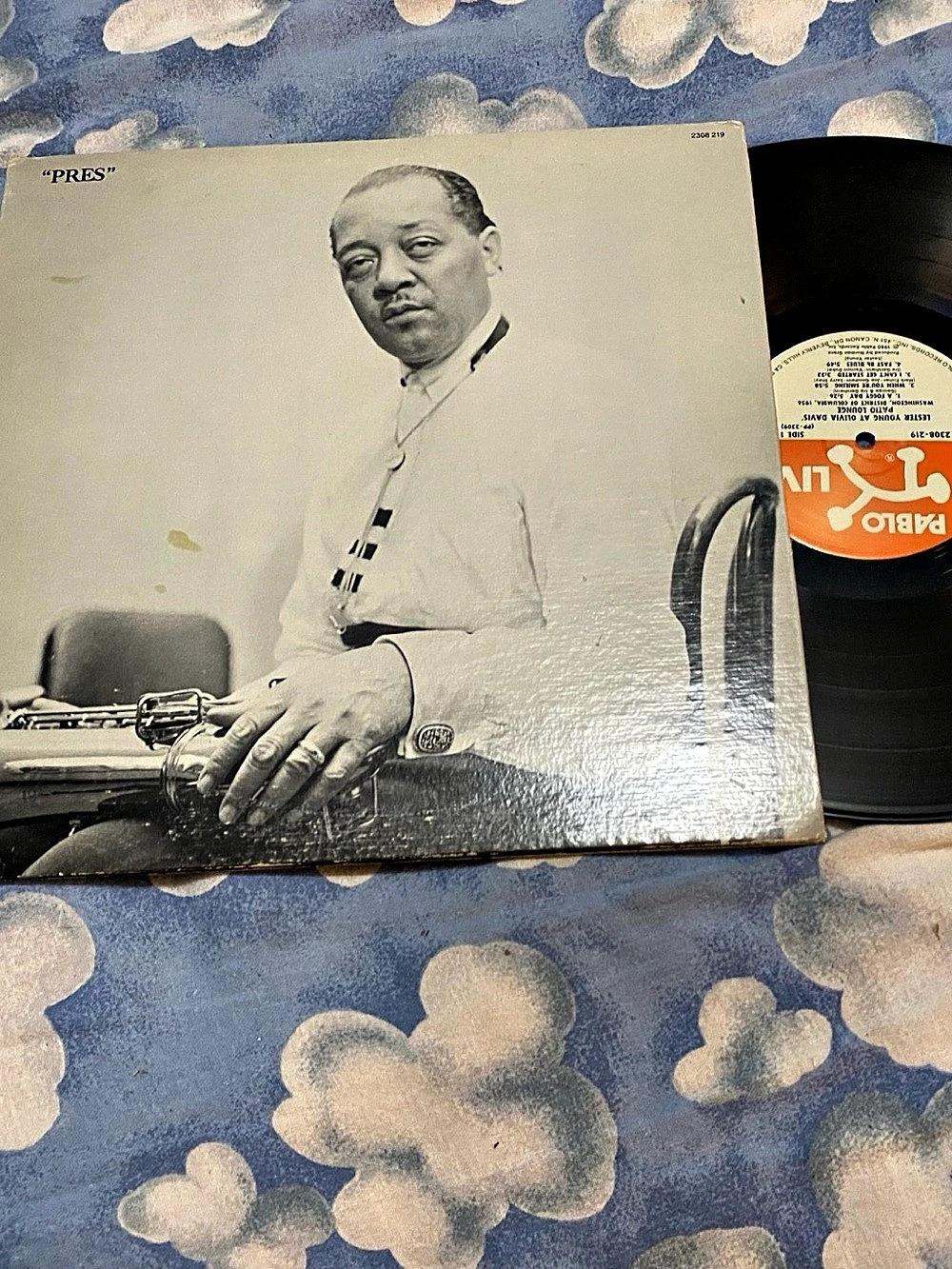 Pablo Live Lester Young - Pres: In Washington, D.C. 1956 Vinyl LP